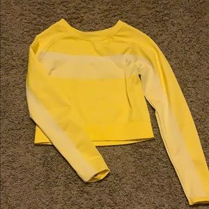 Yellow Fabletics Top